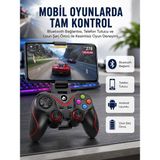 Global Kablosuz Oyun Kolu Bluetooth Joystick Gamepad Android Uyumlu