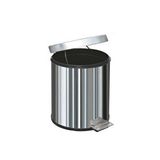 GLOBAL Krom Standart Pedalli Çöp Kovasi 8 Lt Çok Renkli