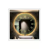 Global Led Mirror 70 cm Günışığı Ledli Tasarım Kumlamalı Banyo Aynası Makyaj Aynası Işıklı Ayna