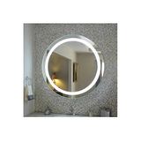 Global Led Mırror 70 Cm Yuvarlak Banyo Aynası Ledli Ayna-Işıklı Ayna