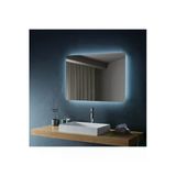 Global Led Mırror 80*60 Ledli Ayna Banyo Aynası Işıklı Ayna 80*60 Cm
