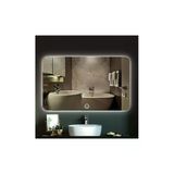 GLOBAL LED MIRROR 80x120 Cm Dokunmatik Tuşlu Ledli Ayna Banyo Aynası Dekoratif Ayna Boy Ayna Salon Duvar Ayna