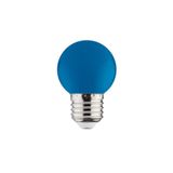 Global Lighting 2 Adet 1w Led Top Gece Lambası, Gece Ampülü (e27 Duylu) (mavi)