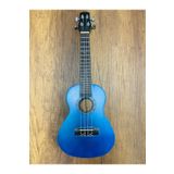 Global Maun Ağacı Mavi Renk Concert Boy Ukulele