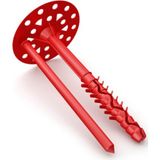 Global PLS 10 CM MANTOLAMA DÜBELİ KIRMIZI (100 adet)