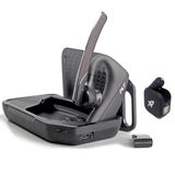 Global Teck Worldwide Plantronics Voyager 5200-UC Bluetooth Kulaklık Paketi 206110-01 - Akıllı Telefonlar, PC, iOS, Mac, Softphones için, Tabletler 2 portlu USB Şarj Cihazı içerir - Araç/Ev