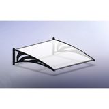 Global Tente 100x100 cm Beyaz Ana Kit Ekonomik Seri Kapı Üstü Sundurma