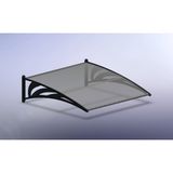 Global Tente 100x100 Gri Ana Kit Ekonomik Seri Kapı Üstü Sundurma
