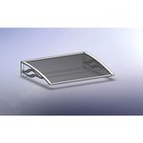 Global Tente 120x100 Gri Ana Kit Lüx Seri Kapı Üstü Sundurma