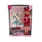 Global Toys Elissa Konuşan Hostes Bebek 30 Cm