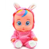 Global Toys Mavi Beyaz ve Pembe Renk Ağlayan ve Konuşan Oyuncak Bebek