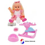 Global Toys Panda Salıncaklı Altını Islatan Konuşan Et Bebek