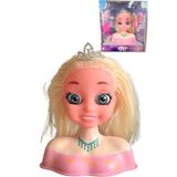 Global Toys Prenses Saç Tasarım ve Makyaj Güzellik Seti – Taç, Tarak, Ayna ve Toka Hediyeli