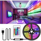 Global Tv Arkası USB Rgb Şerit LED CT-4566 Kumanda ile Kontrol CT-4566