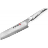 Global Yoshikin Japon Sai Nakiri Şef Bıçağı Sai-04 - Gri - Standart