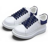 Globalux Alexander Mcqueen Oversized Sneaker White Blue - Beyaz Mavi Sneaker - Beyaz - Mavi