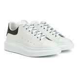 Globalux Rumgay Alexander Mcqueen Men's Sneakers - Sneaker In White/black - Alexander Mcqueen Erkek Sneaker - 001 - Beyaz