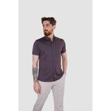 Globay 2910-G Hsk Erkek Gomlek-Koyu Bordo - 2XL