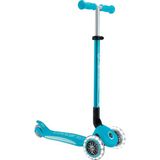 Globber Elite Deluxe 3 Tekerlekli Katlanabilir Işıklı Mavi Scooter - Çok Renkli - Genel