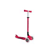 Globber Elite Deluxe Işıklı Katlanır 3 Tekerlekli Çocuk Scooter - Kırmızı