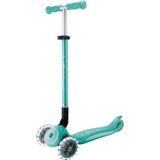 Globber Elite Deluxe Işıklı Scooter Koyu Mint 3+ Yaş İçin Güvenli 3 Tekerlekli Tasarım
