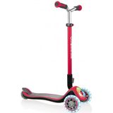 Globber Elite Prime Kırmızı Işıklı 3 Tekerlekli Çocuk Scooter
