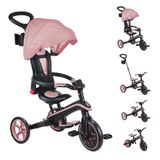 Globber Explorer Koyu Pastel Pembe 1 Yaş Pembe Çocuk Bisikleti