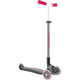 Globber Master 3 Tekerlekli Katlanabilir Işıklı Kırmızı-Siyah Scooter - Çok Renkli - Genel