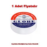 Globe 18Mm İzole Bant Beyaz Elektrik Bandı