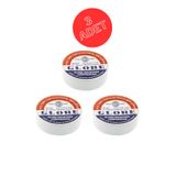 Globe 3 Adet Pvc İzolasyon Elektrik Bant "0.13Xmm19Xmm10Yds" (Beyaz)