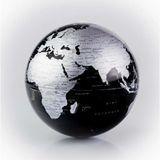 Globe Gürbüz Sihirli Dönen Küre Siyah 15 cm