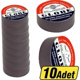 Globe NO210-SH-10 ,19MMX10MT 10-Adet Siyah Izole Bant
