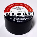 Globe Orjinal Siyah 50mm x 25m İzole Bant 6060031
