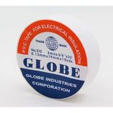 GLOBE PVC ELEKTRİK İZOLASYON BANT "0.13x19x10Yards" (BEYAZ) (500'Lü 1 KOLİ)