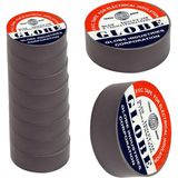 Globe Pvc Elektrik Izolasyon Bant /"0.13X19X10YRDS/" (Gri) (10/'lu Paket)