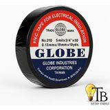 Globe Siyah Elektrik Izolasyon Bandı - 10 Adet