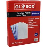 Globox 100'lü Cristal Poşet Dosya
