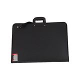 Globox 6682 Siyah Resim Çantası Fermuarlı 35 x 50 cm Günlük Evrak Çantası