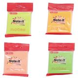 Globox 75x75 mm Neon Renkler 100 YP Yapışkanlı Not Kağıdı