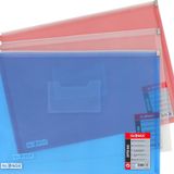 Globox Fermuarlı Dosya A-4 Karışık 12 Li 6460 (1 Paket 12 Adet)
