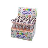 globox ınek figürlü tükenmez kalem 0.7mm yazım rengi mavi 3500 (36 lı paket) - 1