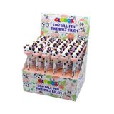Globox İnek Figürlü Tükenmez Kalem 0.7Mm Yazım Rengi Mavi 3500 (36 Lı Paket)