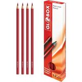 globox kırmızı kurşun kalem kopya kalemi 2594 (72 li paket) - Yok