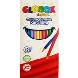 Globox Kuru Boya 12'li Tam Boy Kutulu Boyama Kalemi