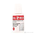 Globox Sıvı Silici Fırça Uç Tekli 20 ml Hızlı Kuruyan Çok Amaçlı Ofis Kırtasiye Ürünü