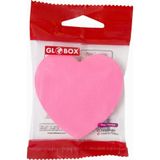 Globox Yapışkanlı Not Kağıdı 70x70mm Kalp Şekilli 100 Yaprak
