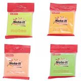 Globox Yapışkanlı Not Kağıt 75X75 100 Yp Neon 6633
