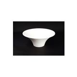 Globy 28x12 cm Beyaz Konik Kase