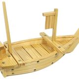 Globy 50x20 cm Gemi Bambu Sushi Tabağı