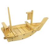 Globy 70x25 cm Gemi Bambu Sushi Tabağı